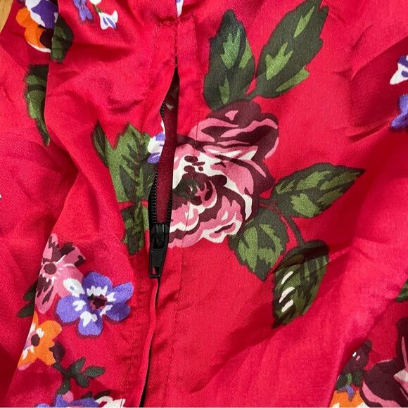 Torrid Satin Floral Corset Bustier Style Camisole Top Babydoll Lace Trim Sz 3 - Picture 6 of 10